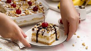 How to Make a Banana Split at Home  Easy Banana Splits Recipe [upl. by Maddis]