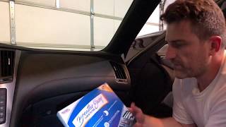 Infiniti Q50S Cabin Air Filter Change  How To [upl. by Nesnaj]