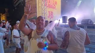 Benidorm Pride Festival 2024 White Party Atmosphere Part One 4K [upl. by Emmett]