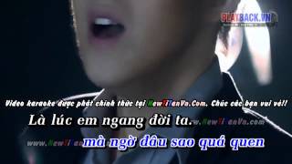 Karaoke Dấu Mưa  Trung Quân full beat [upl. by Silda]