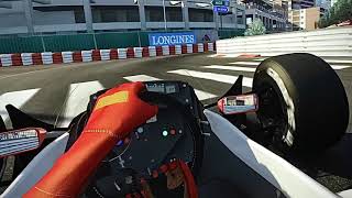 Ayrton Senna Monaco 1988 McLaren MP44  Assetto Corsa VR [upl. by Anawal991]