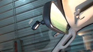 Rear view mirror removal amp installation Ford Escape [upl. by Egap278]