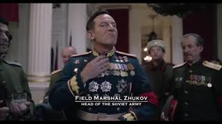 Field Marshal Zhukov entrance at The Death of Stalin [upl. by Narayan]