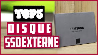 TOP 5  MEILLEUR DISQUE SSD EXTERNE 2023 [upl. by Lorollas933]