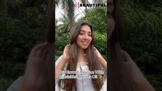 Effective Hair Growth Routine with Indulekha  Hair Care Tips  Be Beautiful Shorts [upl. by Lalib]