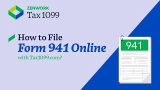 How to File Form 941 Online  Complete Dashboard Walkthrough [upl. by Raphael]