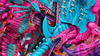 Speed painting Synthwave Tyranids [upl. by Tooley]