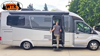 25 Small Class C RV WalkThrough  Leisure Travel Vans Wonder RTB [upl. by Piotr]