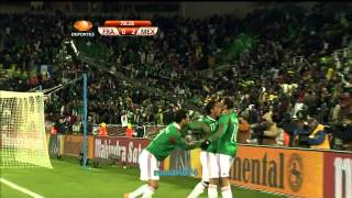 Sudáfrica 2010 Gol Cuauhtémoc Blanco  Francia Vs México [upl. by Norok]