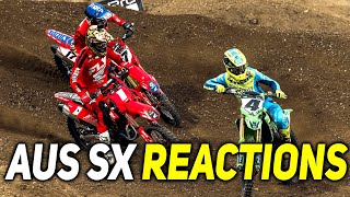 Live Reaction to the AUSTRALIAN SUPERCROSS [upl. by Dylane]