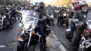 Johnny Hallyday Bikers hommage [upl. by Haily]