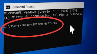 How to Reset Windows 10 From Command Prompt Easier Way to Reset [upl. by Fitzhugh]