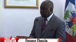 Installation du nouveau Ministre de l’Agriculture l’Agronome Fresner Dorcin [upl. by Eimaraj49]