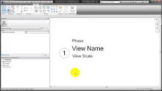 Autodesk Revit Customize View Titles [upl. by Gahan]