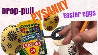 HOW TO PAINT EASTER EGGS PYSANKY WITH WAX by Gitka Schmidtova [upl. by Viguerie53]