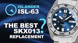 THE BEST SKX013 REPLACEMENT ⁉️ In Review Of ISLANDER WATCH ISL63 ❗️ Long Island Watch [upl. by Bennie]