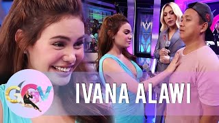 Ivana touches an audience members chest  GGV [upl. by Eatton]