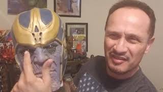 Thanos mask review [upl. by Lacagnia]