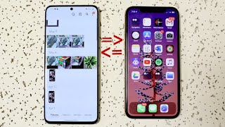 How To Transfer Photos From Android To iPhone EASILY 2020 [upl. by Nihahs]