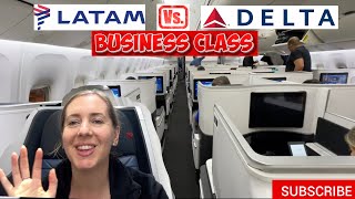 LATAM Vs Delta Business Class Comparison [upl. by Onateyac]