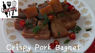 How to Cook Crispy Pork Bagnet  mister tsuper247 [upl. by Annah150]