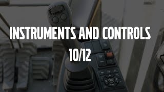 Instruments and controls – Volvo Crawler Excavators Eseries – Basic operator training – 1012 [upl. by Holman]