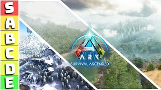 I Ranked Ark Survival Ascended Base Locations [upl. by Robet]