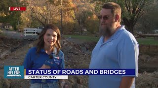 84 miles of repairs needed for Carter Co roads [upl. by Asilenna]