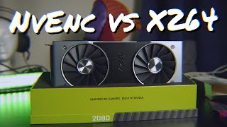 Nvidias RTX NvEnc is beyond impressive GPU encoding explanation x264 Medium Comparison [upl. by Nylareg73]