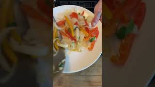 Steak Fajita Pasta Bowl with LowCarb Spaghetti  Its Skinny Pasta [upl. by Schreibman335]