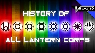 History Of All The Lantern Corps [upl. by Enelhtac733]