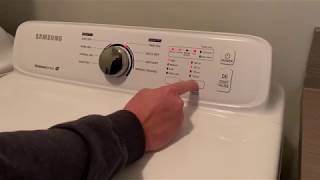 Arch Samsung Washer Dryer Instructions [upl. by Loseff]