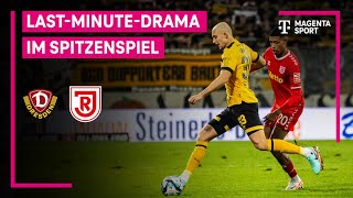 SG Dynamo Dresden  SSV Jahn Regensburg Highlights mit LiveKommentar  3 Liga  MAGENTA SPORT [upl. by Anaiek833]