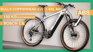 Vielseitiges EMTB mit Bosch ABS  BULLS COPPERHEAD EVO 3 XXL ABS [upl. by Clardy]