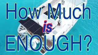 How to manage electrical power on a sailboat using NO fossil fuels [upl. by Dugas]