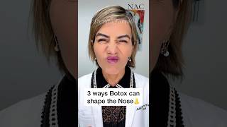 nosebotox nostrilslimmingbotox nosetiplift botox botoxtraining drbitafarrell [upl. by Nnaeerb348]