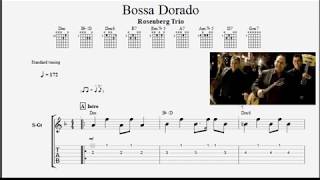 Bossa Dorado Rosenberg Trio Tab sheet [upl. by Wolfe]