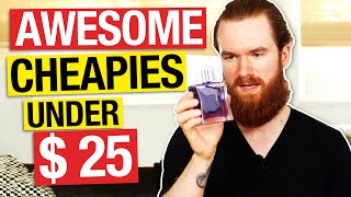 Five Awesome Cheapies Below 25 🔥  Mens Fragrance amp Colognes [upl. by Gerek]