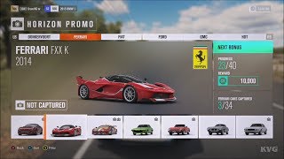 Forza Horizon 3  All Cars  List Including All DLC 528 Cars HD 1080p60FPS [upl. by Burroughs]