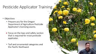 Pesticide Applicator Education and Safety  Course Overview [upl. by Anifares591]