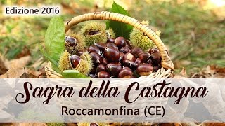 Roccamonfina  Sagra della castagna edizione 2016 [upl. by Sanger]