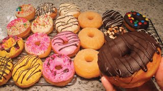 Doughnuts  Donuts with multiple decorating ideas  Homemade Donuts recipe Doughnut [upl. by Avenej]