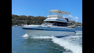 Markline 1100 Flybridge cruiser  walkthrough [upl. by Nosnor]