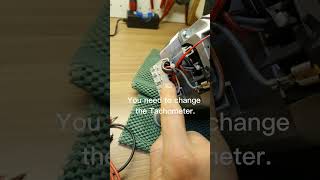 HAIER Washing Machine E7 Error repair mechanic crafts shorts [upl. by Pubilis]