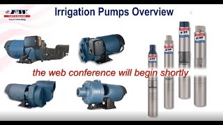 Irrigation Pumps Overview [upl. by Damarra]