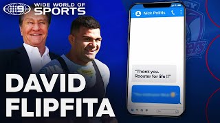 Fifita text message released after Roosters backflip  Wide World of Sports [upl. by Aitercal]