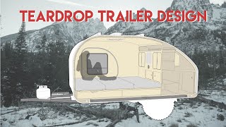 Teardrop Trailer Design [upl. by Adamo]