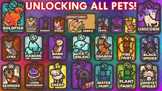 TAMINGIO UNLOCKING ALL PETS IN THE GAME 150 000 GOLDEN APPLES [upl. by Gotcher374]