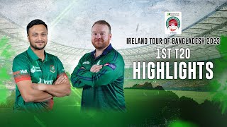 Bangladesh vs Ireland Highlights  1st T20I  Ireland tour of Bangladesh 2023 [upl. by Childs466]