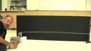 Standing Waves Part I Demonstration [upl. by Oiramed]